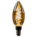 HWH LED Lamp candle, 2,5W, E14, 125lm, 1800K, glass gold VSS