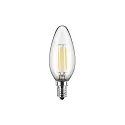 Filamento luminoso en forma de vela C35 E14 6,5W 810lm 2700K 300° CRI >80 