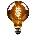 HWH LED Lamp Globe G95, 5W, E27, 140lm, 1800K, glass smoky VBS