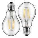 Lámpara de filamento LED juego de 2 E27 4,5W 470lm 2700K 300° CRI > 80 