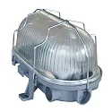 Luminaria para locales húmedos BASIS oval E27 IP44, gris