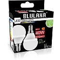HWH Luminaria en forma de pera juego de 2 G45 E14 5W 470lm 4000K 150° 