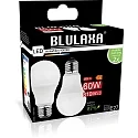 HWH Luminaria en forma de pera juego de 2 A60 E27 8W 810lm 4000K 180° 