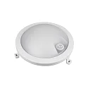 HWH Luminaria para locales húmedos BASIS FIX SENSOR redondo IP54, gris 