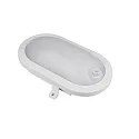 Luminaria para locales húmedos BASIS FIX SENSOR oval IP54, gris 