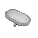 HWH Luminaria para locales húmedos BASIS FIX SENSOR oval IP54, gris 