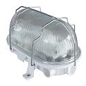 Luminaria para locales húmedos BASIS oval E27 IP44, blanco