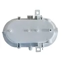 HWH Luminaria para locales húmedos BASIS oval E27 IP44, blanco