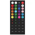 HWH Tira LED 5M PU COATED IP44 & REMOTE juego de 2, RGB, con mando a distancia