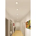 BRUCK Luminaria de techo VITO 120 50° LV C Dim-To-Warm, directo / indirecto IP20, blanco, barnizado regulable