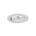 Proyector empotrado TIRREL-R GX5.3 / MR16 redondo, giratorio GX5,3 IP20, blanco regulable