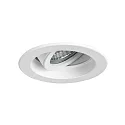 Luz downlight redondo, giratorio GX5,3 IP20, blanco regulable