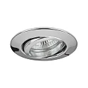 Luz downlight redondo, giratorio GX5,3 IP20, regulable