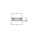 Brumberg Luz downlight SINCINDA MINI-R redondo, versión incorporada IP20, níquel mate regulable