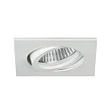 Luminaria empotrable PAYTON-S giratorio, cuadrado LED IP20, blanco regulable 3W 340lm 4000K 20-40° 20-40° CRI 80-89