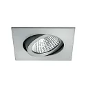 Luminaria empotrable LAKIL-S giratorio, para estación de trabajo VDU, Dim-To-Warm IP20