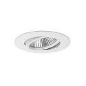 Luminaria empotrable BIG65 redondo, giratorio LED IP65, blanco regulable 8W 730lm 3000K 20-40° 20-40° CRI 80-89