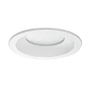 Luz downlight BOWL redondo IP20, ópalo, blanco regulable