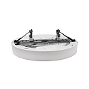Brumberg LED panel EVIE MAXI round, CCT Switch, switchable, multipower, 12-24W 2810/3000lm 3000-4000K 107° CRI >80