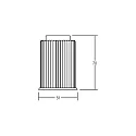 Brumberg Lámpara de reflectores MR16 Dim-To-Warm 12W 1800 - 3000K regulable