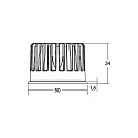 Brumberg Módulo LED MR16 con caja de conexiones 7,3 | 7,5W 924 | 951 | 1005lm 2700 | 3000 | 4000K 50° regulable