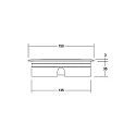 Brumberg Luminaria empotrable en suelo HYBRIDE pasable IP67, acero inoxidable 
