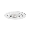 Luz downlight 4VA redondo, rígido GX5,3 IP65, blanco regulable