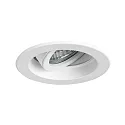 Luminaria empotrable GU10 redondo GU10 IP20, blanco  50W