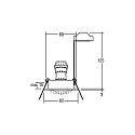 Brumberg Proyector empotrado TIRREL-R GU10 / PAR16 redondo, giratorio, con espaciador GU10 IP20, recubrimiento con polvo