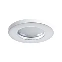 Luz downlight redondo, rígido GU10 IP65, blanco regulable