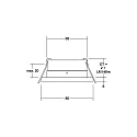 Brumberg Luminaria empotrable para exteriores STEAM redondo IP65, blanco regulable