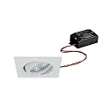 Proyector empotrado TIRREL-S LED ON-OFF angular, giratorio, para estación de trabajo VDU, conmutable IP20, blanco 