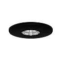 Brumberg Luz downlight ADAPT versión incorporada IP20, negro 