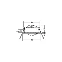 Brumberg Luminaria empotrable IP20, brillante, transparente regulable 6W 700lm 3000K 20-40° 20-40° CRI 80-89