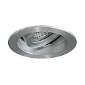 Proyector empotrado TIRRELDEEP LED DIM redondo, giratorio, para estación de trabajo VDU, retroceder IP20, aluminio regulable