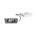 recessed spotlight TIRREL-S LED DIM square, swivelling IP20, white dimmable