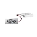 Proyector empotrado TIRREL-S LED DIM angular, giratorio IP20, blanco regulable