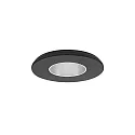 Luminaria empotrable ZONDRA LED rígido, directa IP20, negro regulable 13W 1190lm 3000K 20-40° 20-40° CRI >80