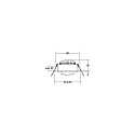Brumberg Luminaria empotrable ABACO SQUARE PHASE giratorio, Dim-To-Warm IP44, negro mate regulable 8W 530lm 1800-3000K 36° 36° CRI > 90