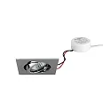recessed spotlight TIRREL-S LED DIM ROUND-CONVERTER square, swivelling IP20, white dimmable