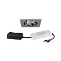recessed spotlight TIRREL-S LED DIM CONNECTION-BOX square, swivelling, for VDU workstation, DALI controllable IP20