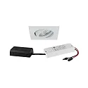 Proyector empotrado TIRREL-S LED DIM CONNECTION-BOX angular, giratorio, para estación de trabajo VDU