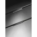 Brumberg Luminaria lineal para raíl PEPA LINEAR 32.8CM LENS rígido, controlable por DALI, con la óptica del lente IP20