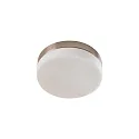 wall and ceiling luminaire IDA Ø 23.5CM 2 flames E27 IP44, nickel matt dimmable