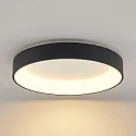 Brumberg surface luminaire GEORGA 2CCT DIM CCT Switch, ring shape IP20, black matt dimmable
