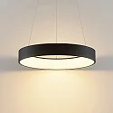 Brumberg pendant luminaire GEORGA 2CCT DIM CCT Switch, ring shape IP20, black matt dimmable