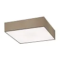 Luminaria de techo SOFT CUBE E27 IP20, pardo regulable