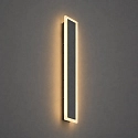 Brumberg outdoor wall luminaire MASBATE 60CM square, CCT Switch, switchable IP65, black matt 