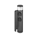 Luminaria para balizas MATURNA IP44 conmutable LED IP44, grafito 