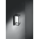 Brumberg Lámpara solar de pared RUBI  conmutable LED IP54, gris 